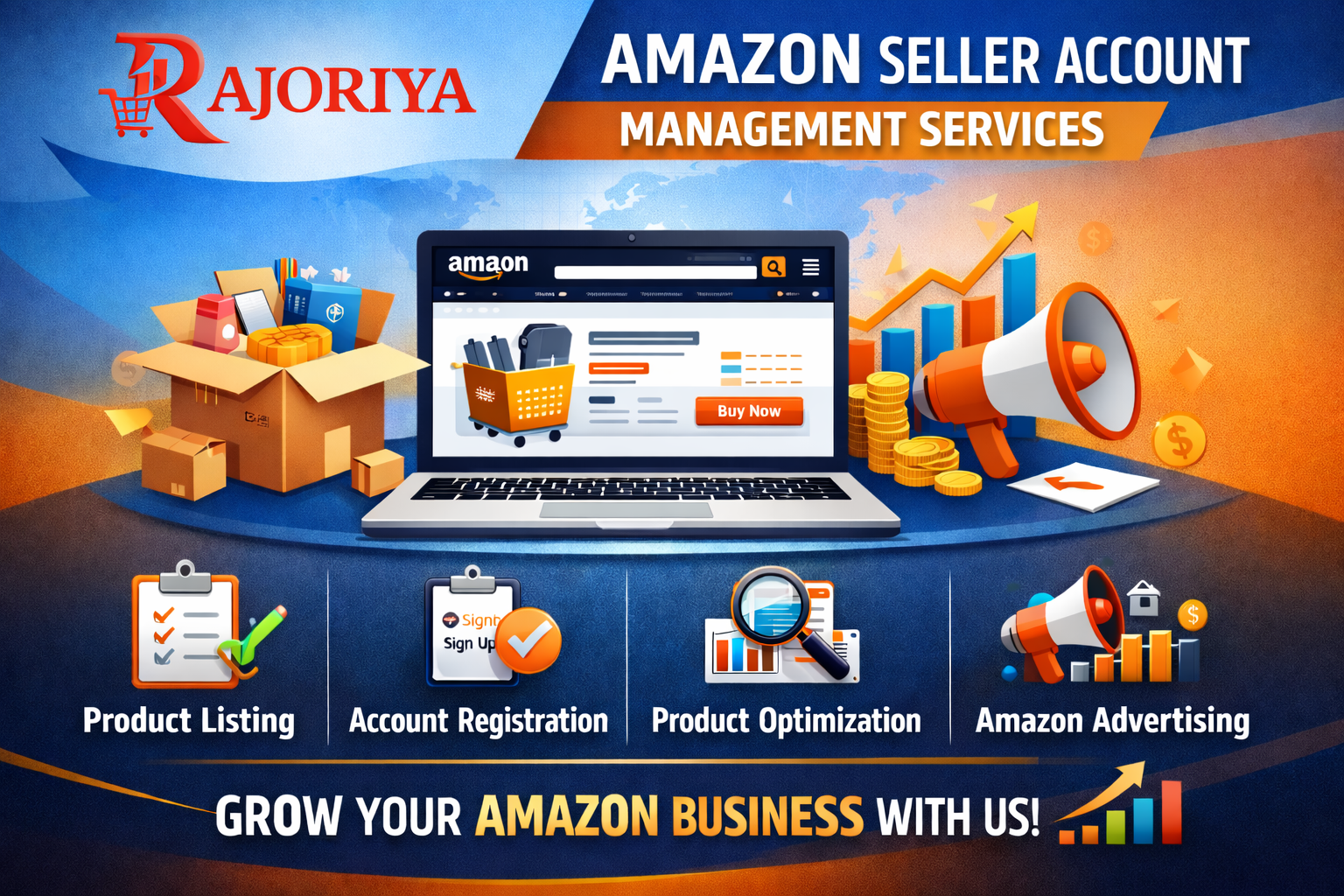 Boost Your Sales with Expert Amazon Seller Account Management Services in Jaipur